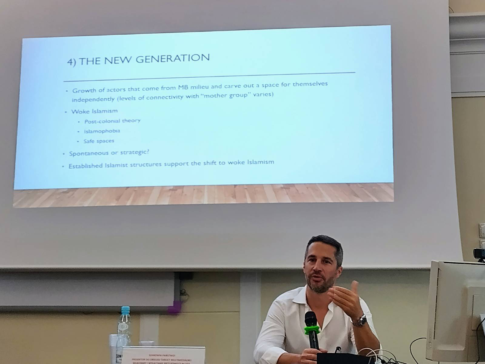 dr Lorenzo Vidino wykład Uniwersytet Warszawski